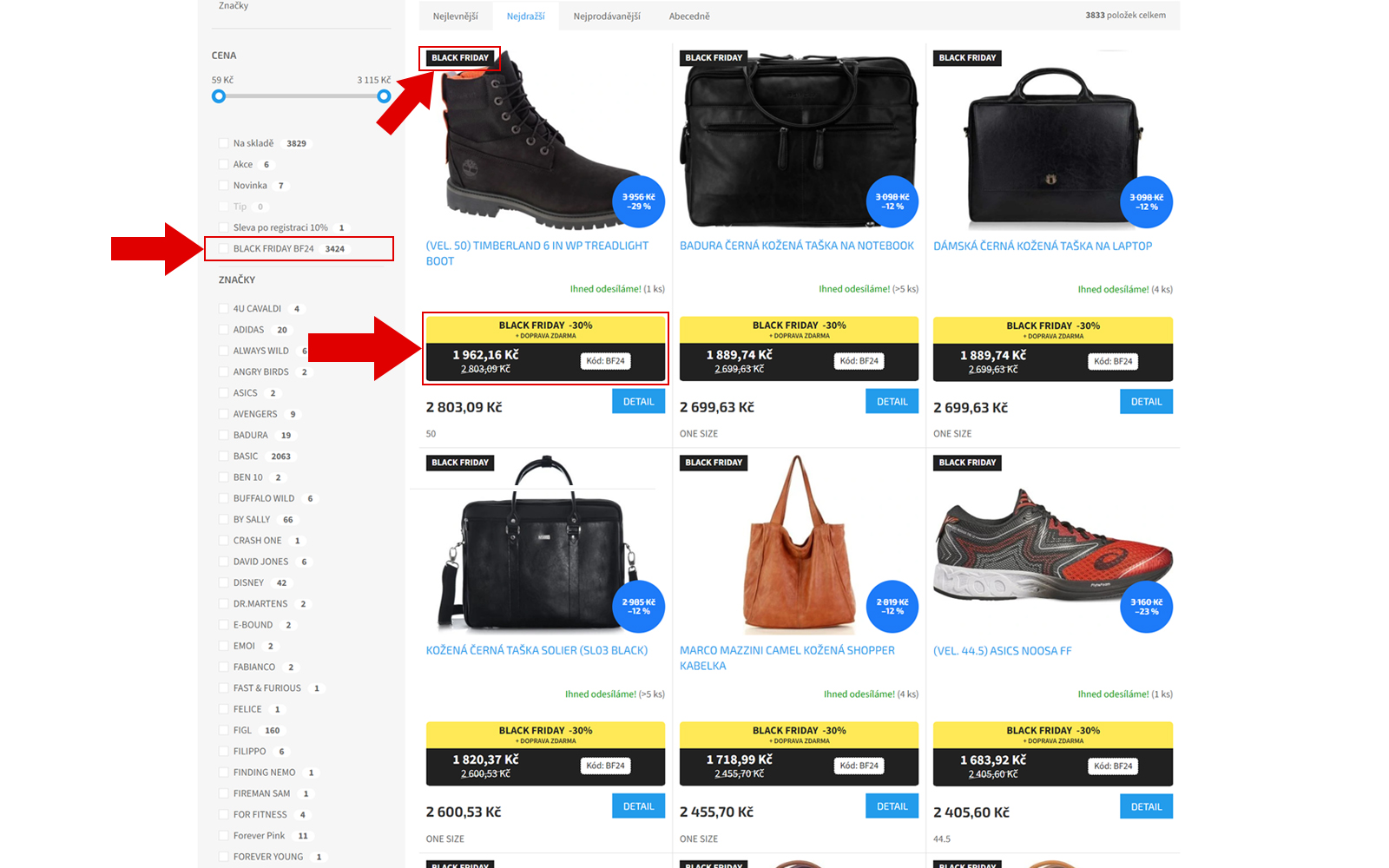 Shop-factory.cz - kodérské úpravy pro Váš e-shop